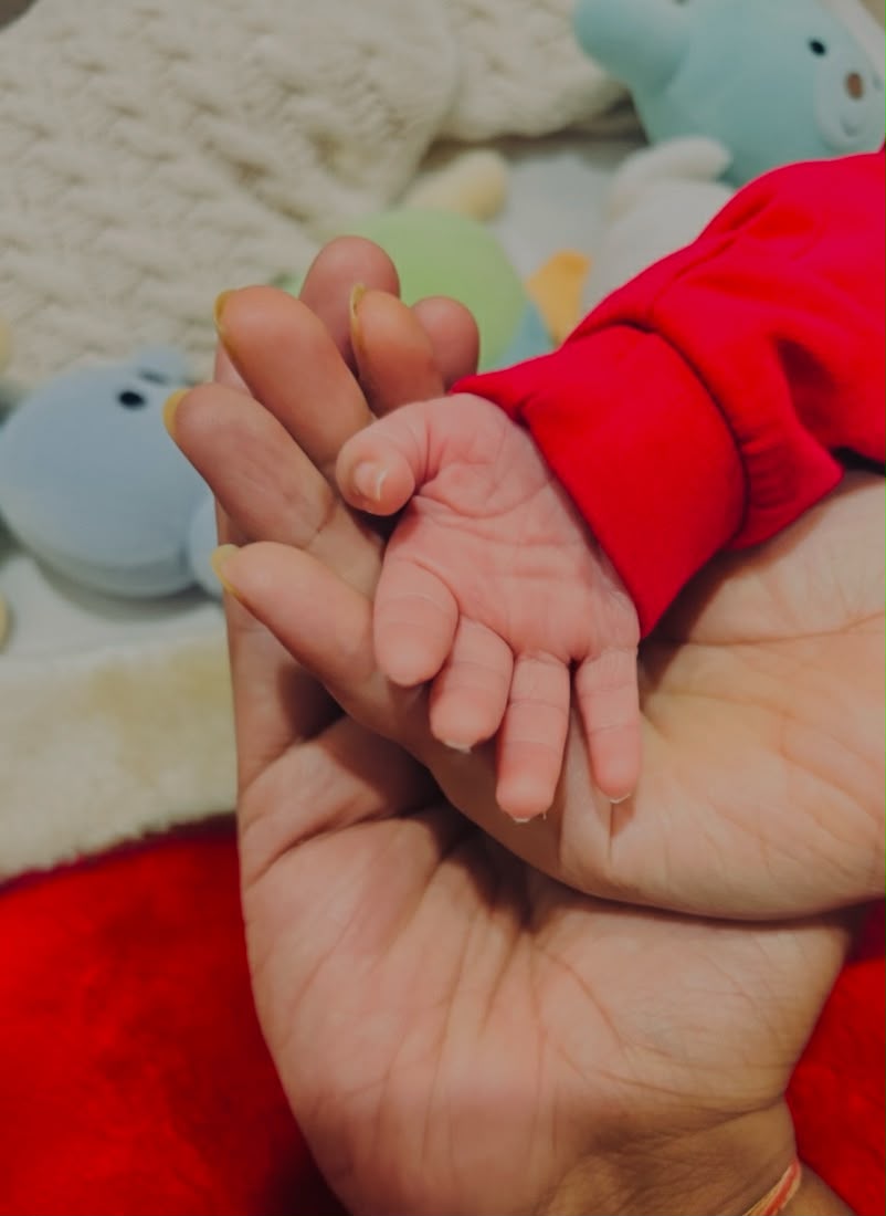 Mother and baby